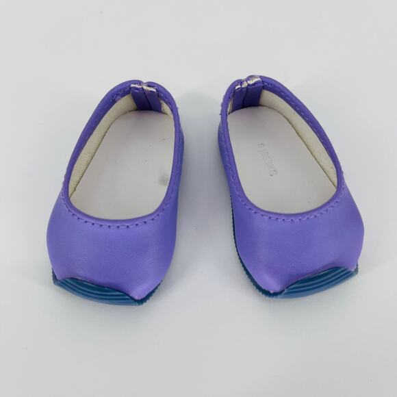 Authentic My American Girl Doll Lilac / Purple Shoes / Flats for 18" Dolls - GUC - Picture 4 of 15